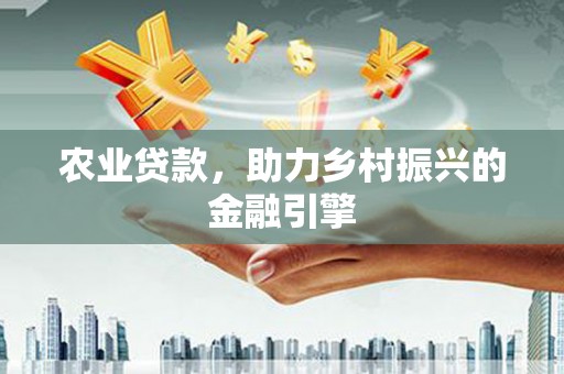 永宁农业贷款，助力乡村振兴的金融引擎