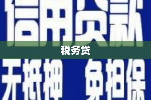 永宁税务贷