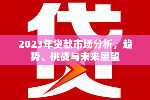 永宁2023年贷款市场分析，趋势、挑战与未来展望