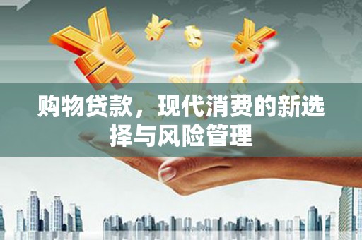 永宁购物贷款，现代消费的新选择与风险管理
