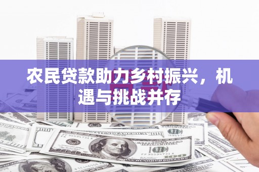 永宁农民贷款助力乡村振兴，机遇与挑战并存
