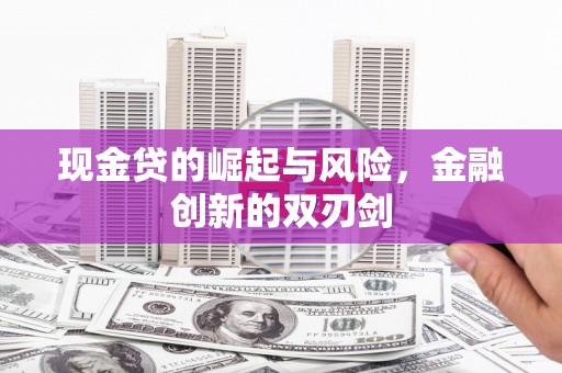 永宁现金贷的崛起与风险，金融创新的双刃剑