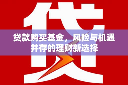 永宁贷款购买基金，风险与机遇并存的理财新选择