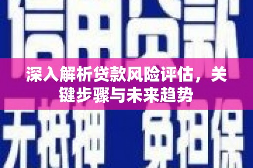 永宁深入解析贷款风险评估，关键步骤与未来趋势