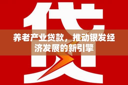 永宁养老产业贷款，推动银发经济发展的新引擎