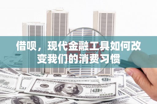 永宁借呗，现代金融工具如何改变我们的消费习惯