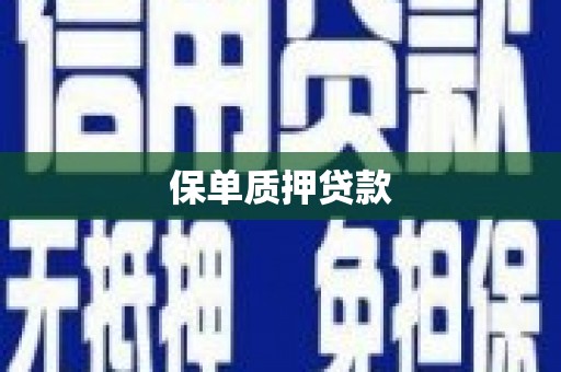 永宁保单质押贷款