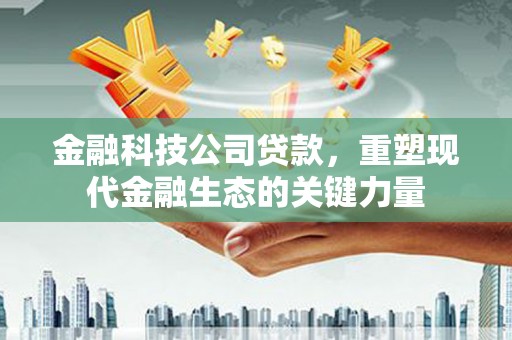 永宁金融科技公司贷款，重塑现代金融生态的关键力量