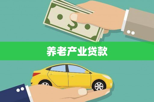 永宁养老产业贷款