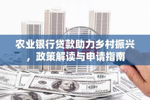 永宁农业银行贷款助力乡村振兴，政策解读与申请指南
