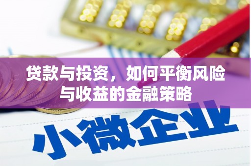 永宁贷款与投资，如何平衡风险与收益的金融策略