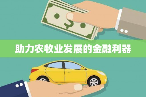 永宁助力农牧业发展的金融利器