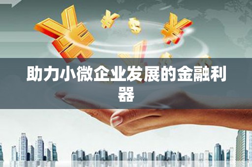 永宁助力小微企业发展的金融利器