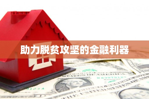 永宁助力脱贫攻坚的金融利器